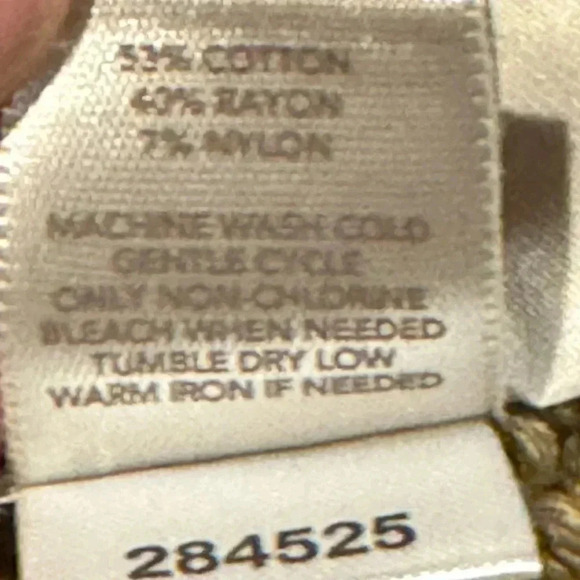 LOFT Women's Beige Cable Knit Shawl Wrap Cozy Winter Accessory - Picture 4 of 4